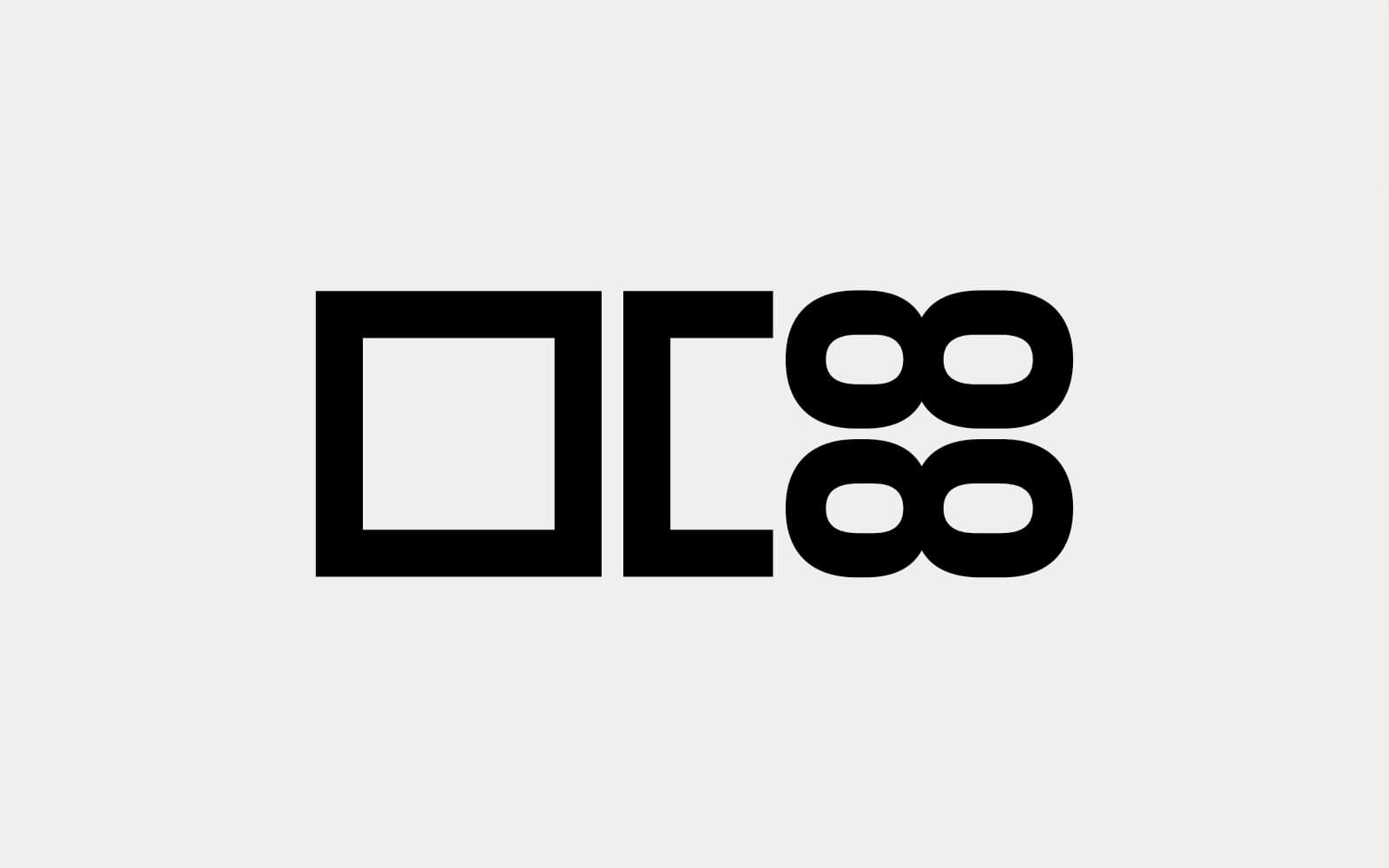 progetto del logo per catalogo serramenti complanari, dallo stile essenziale tecnico