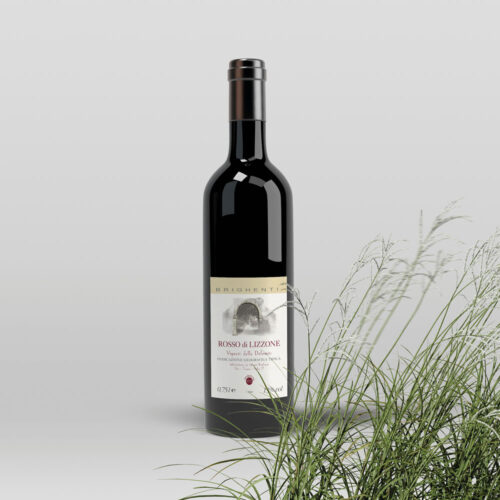 progetto per etichetta vino in stile vintage, che riprende la forma delle etichette di inizio secolo, design diadestudio