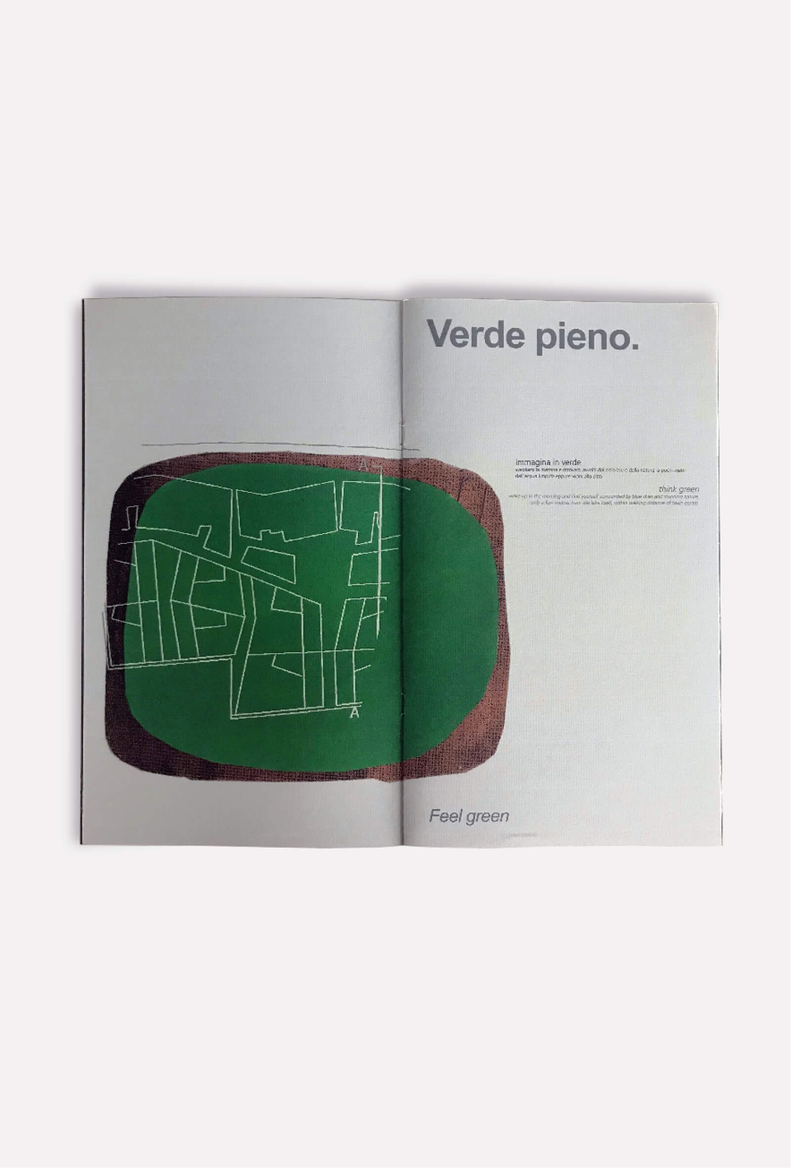 dettaglio pagine interne brochure per progetto architettura, illustrazioni diadestudio arco di trento